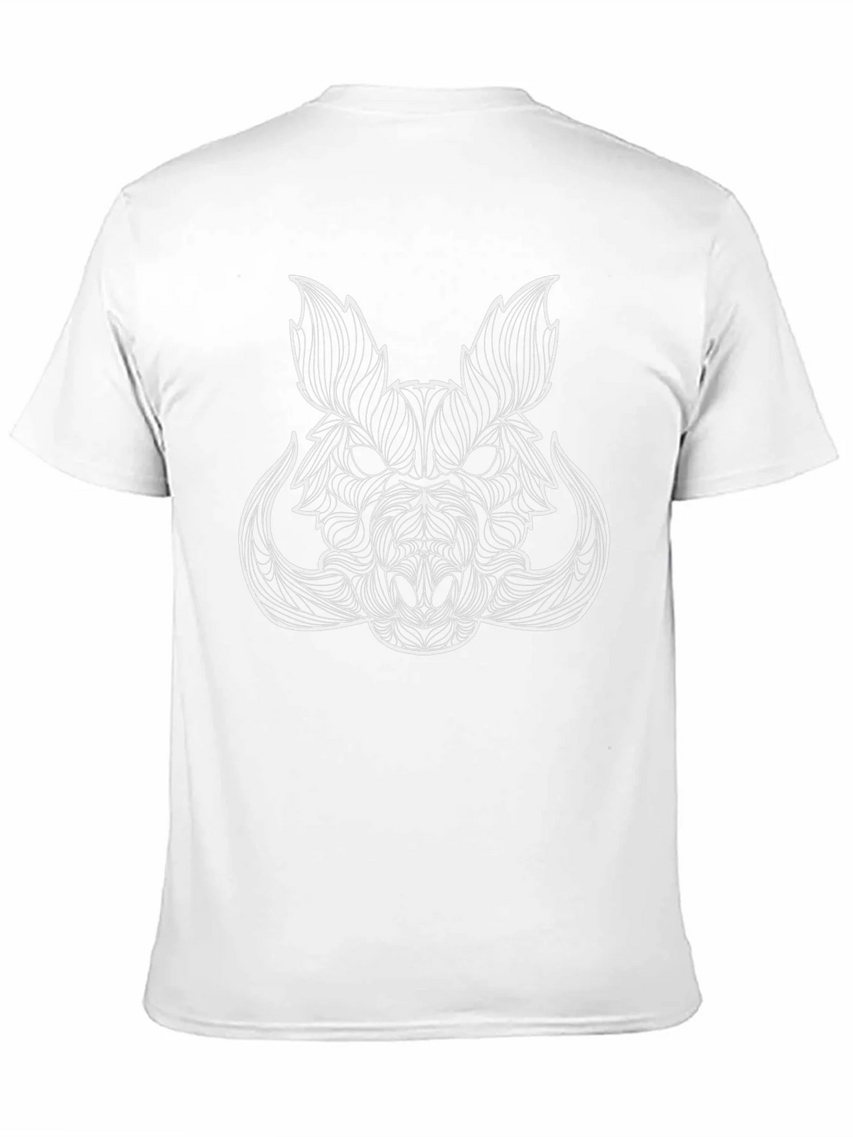 Boar Head Graphic Tee - Stylish Black T-Shirt product image 10