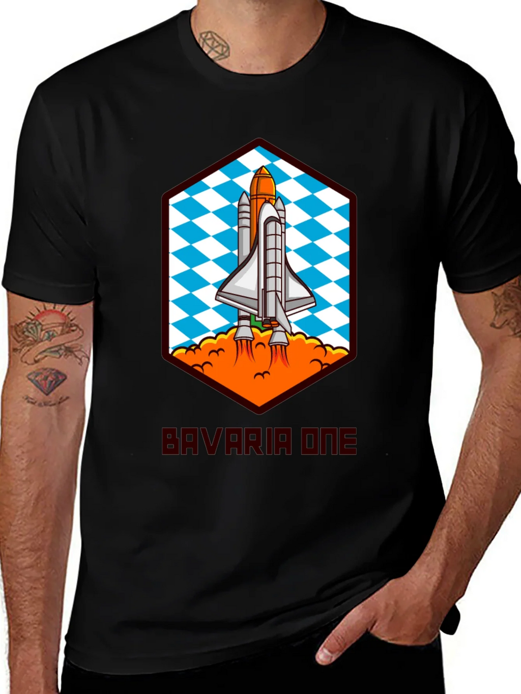 Bavaria One Space Shuttle T-Shirt product image 1
