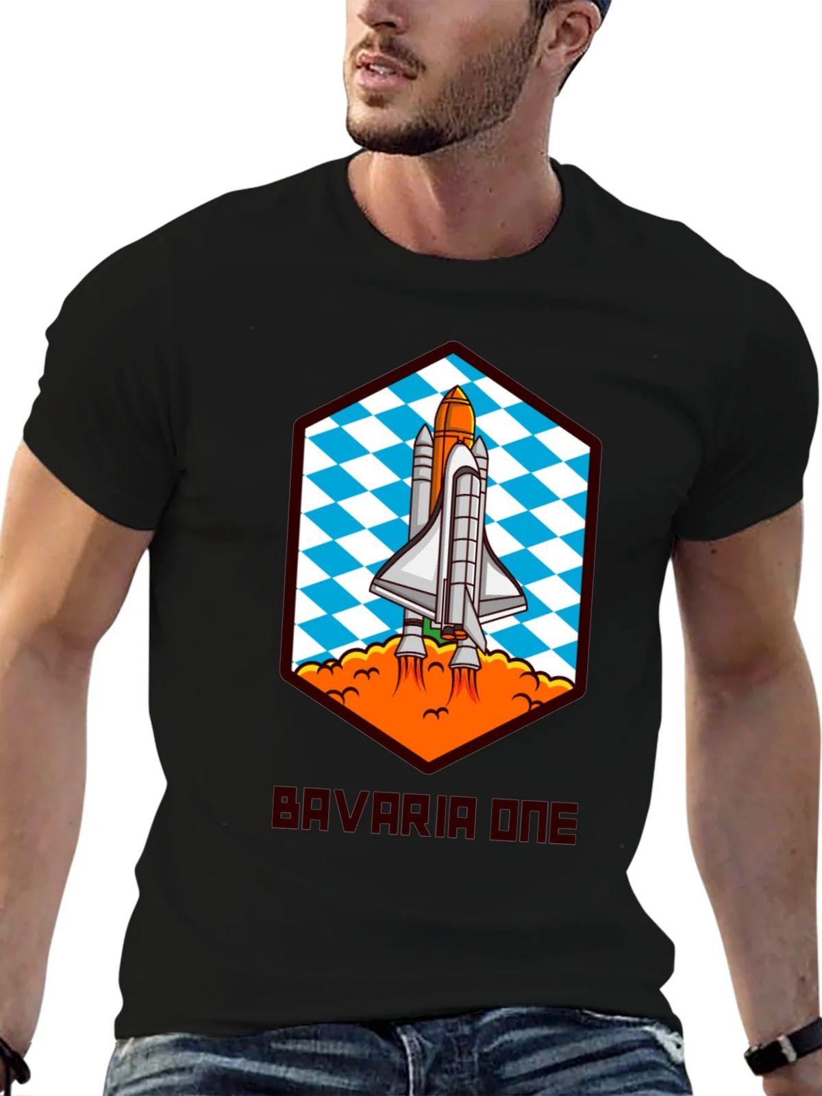 Bavaria One Space Shuttle T-Shirt product image 6
