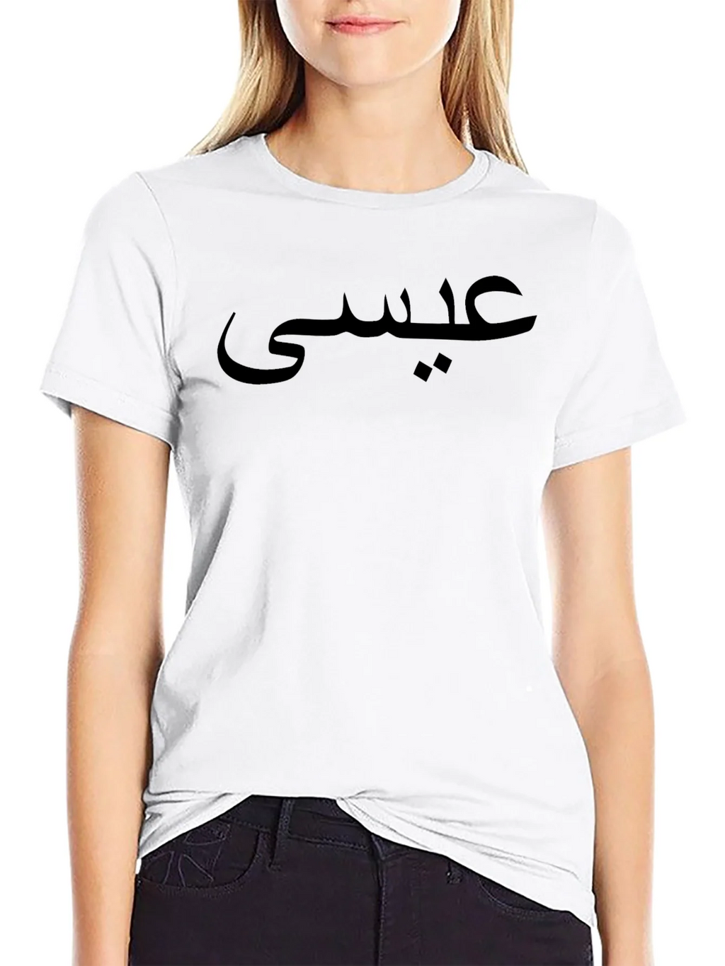 Arabic Script Black T-Shirt product image 8
