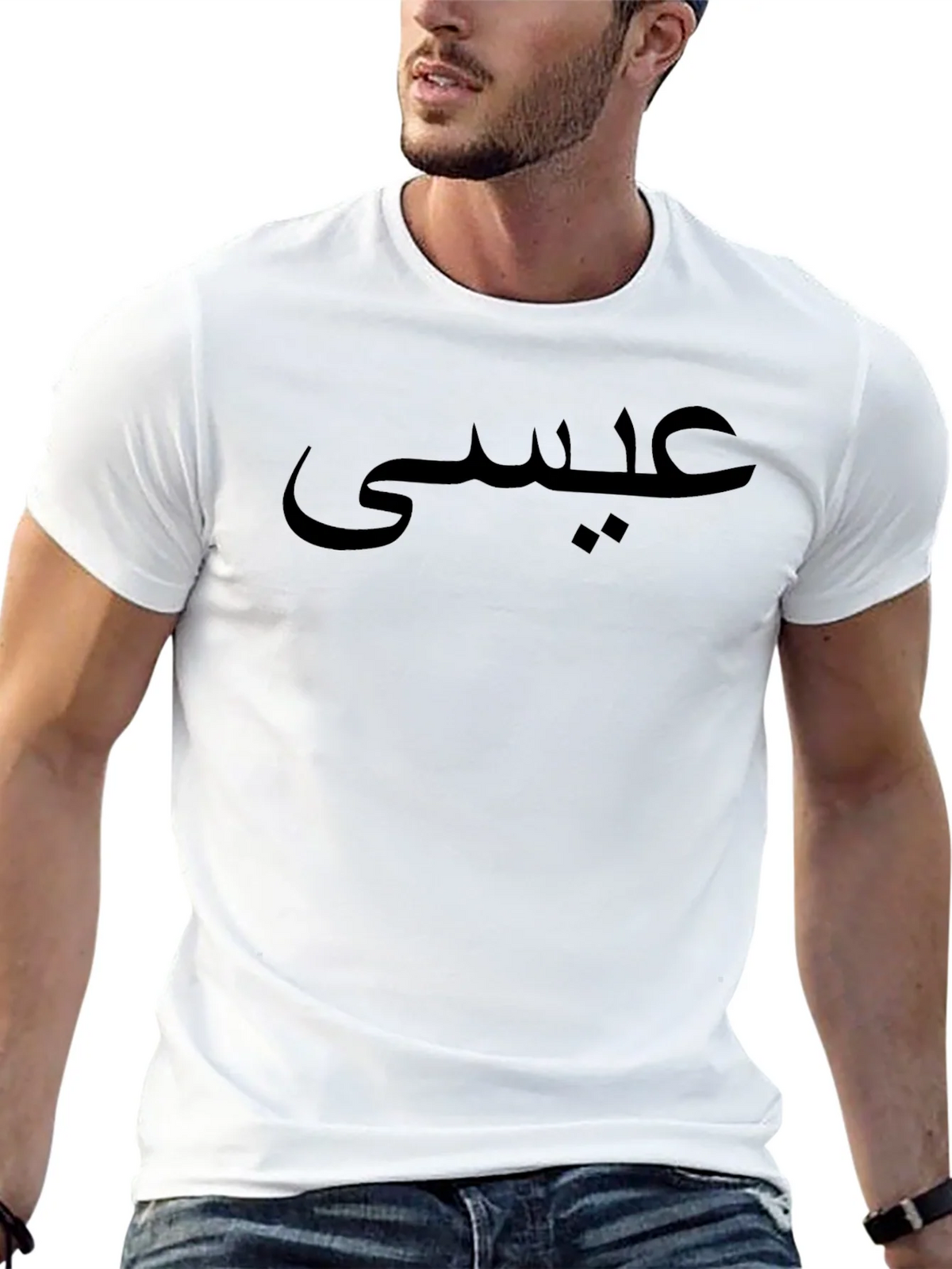 Arabic Script Black T-Shirt product image 11