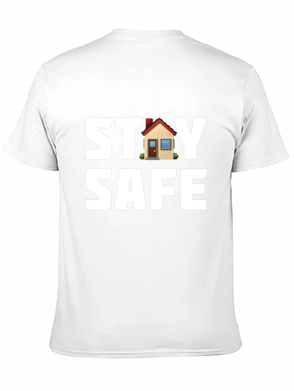 Stay Safe T-Shirt with House Graphic product image 8