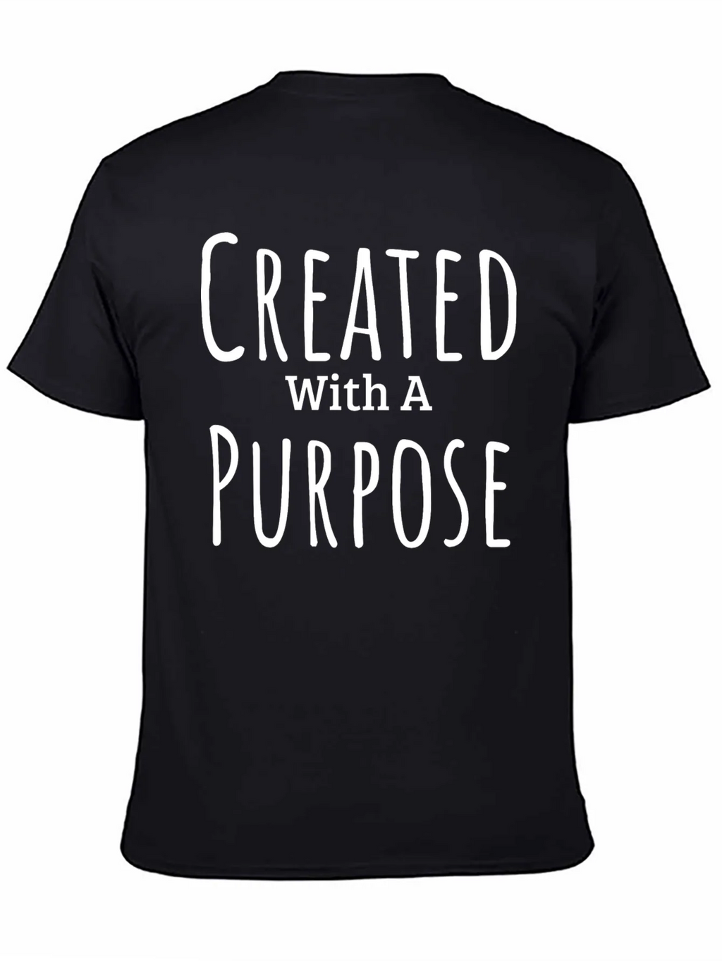 Created With A Purpose Graphic T-Shirt product image 4