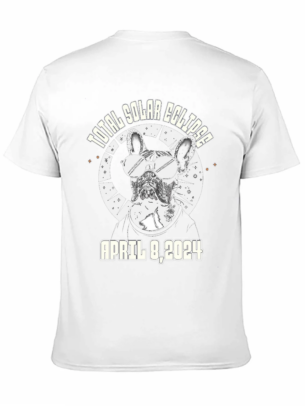 Total Solar Eclipse April 8 2024 Dog T-Shirt product image 5