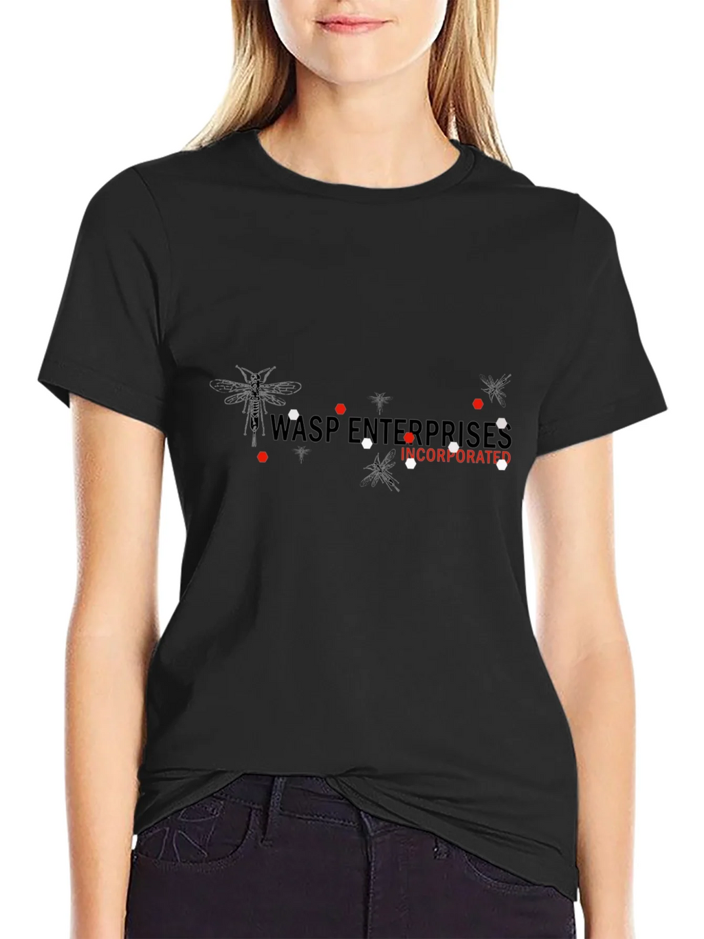Wasp Enterprise Black T-Shirt product image 2