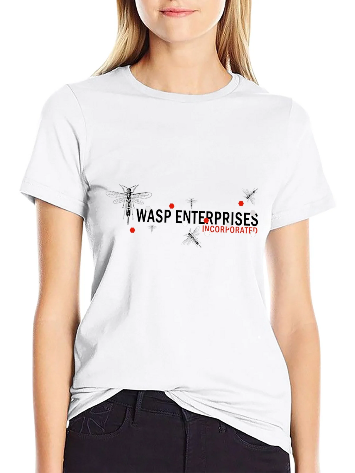 Wasp Enterprise Black T-Shirt product image 8