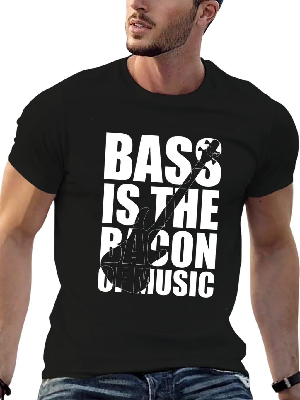 Bass is the Bacon of Music T-Shirt product image 4