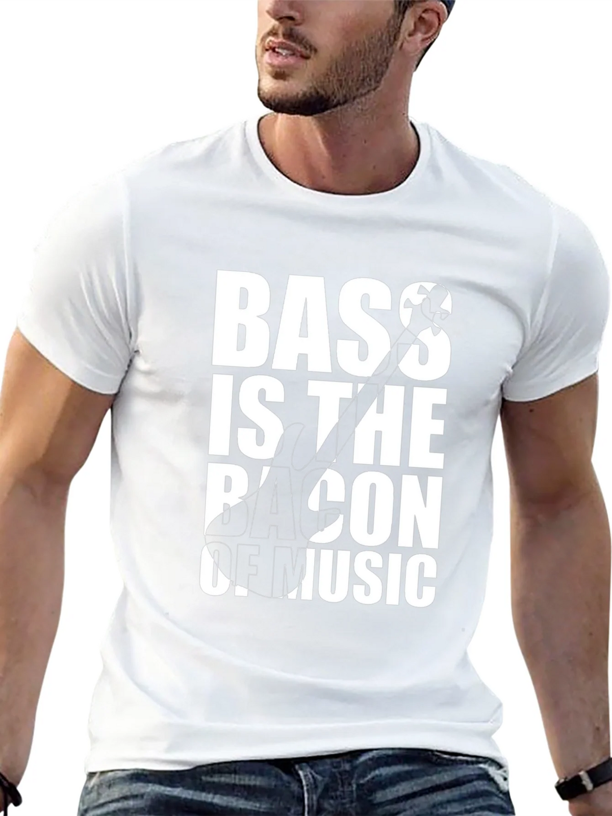 Bass is the Bacon of Music T-Shirt product image 10