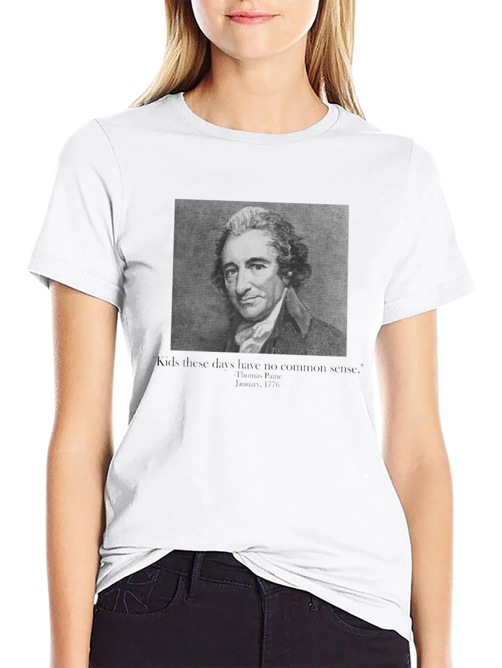 Thomas Paine Quote Graphic Tee product image 8