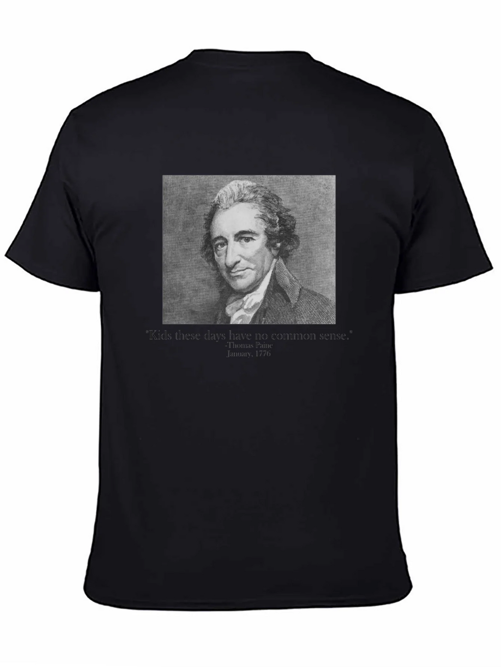 Thomas Paine Quote Graphic Tee product image 4