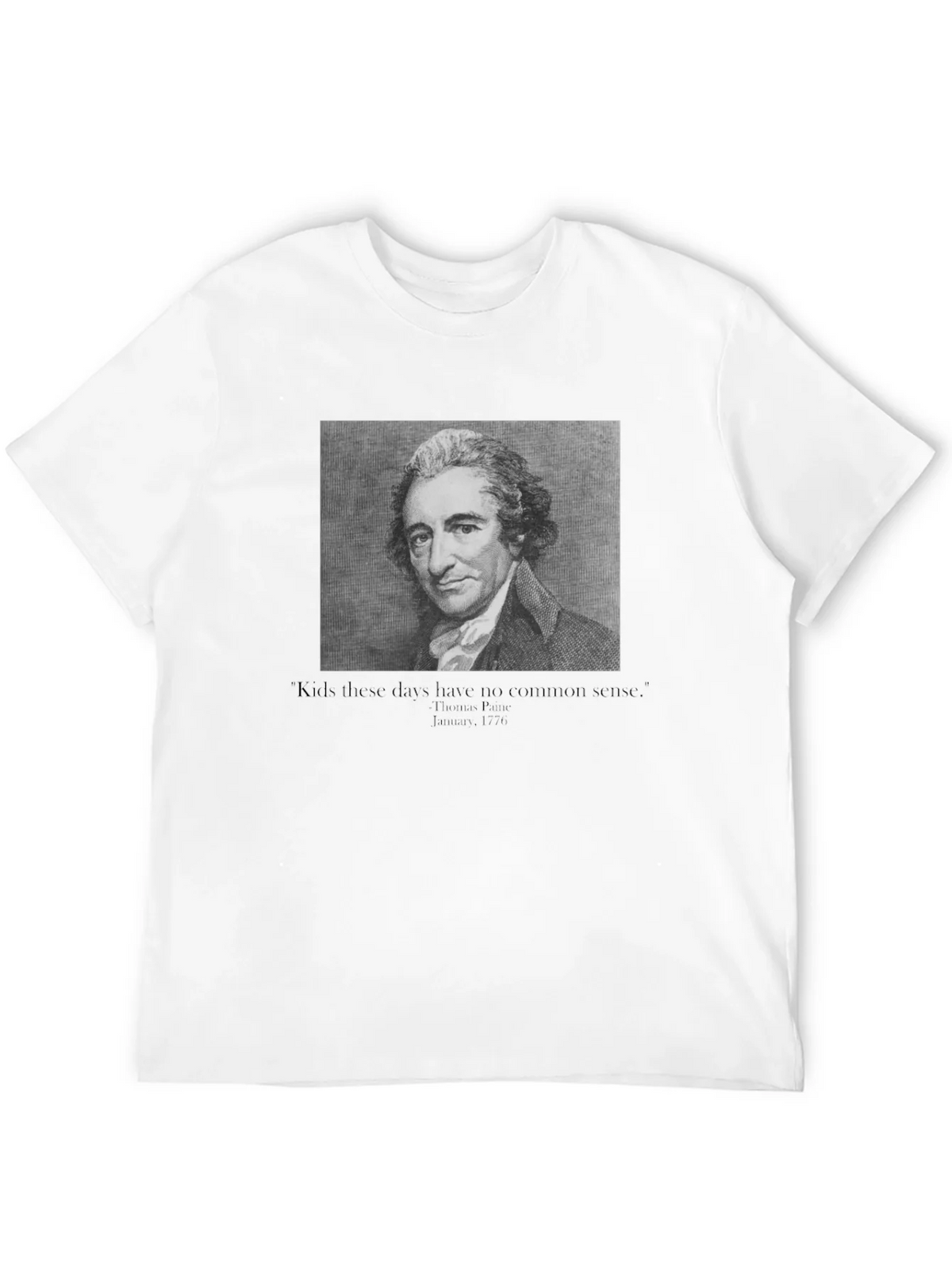 Thomas Paine Quote Graphic Tee product image 11