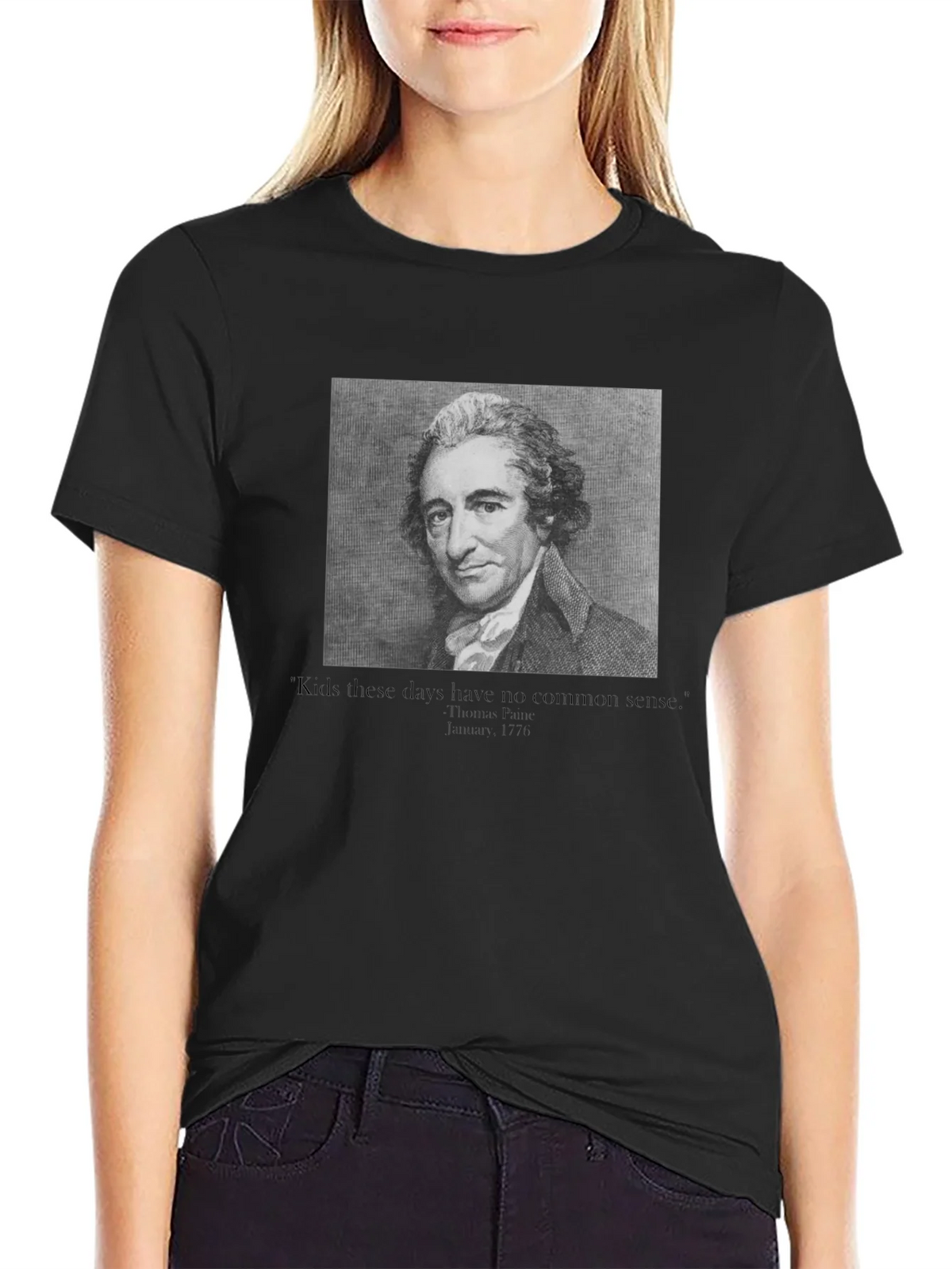 Thomas Paine Quote Graphic Tee product image 2
