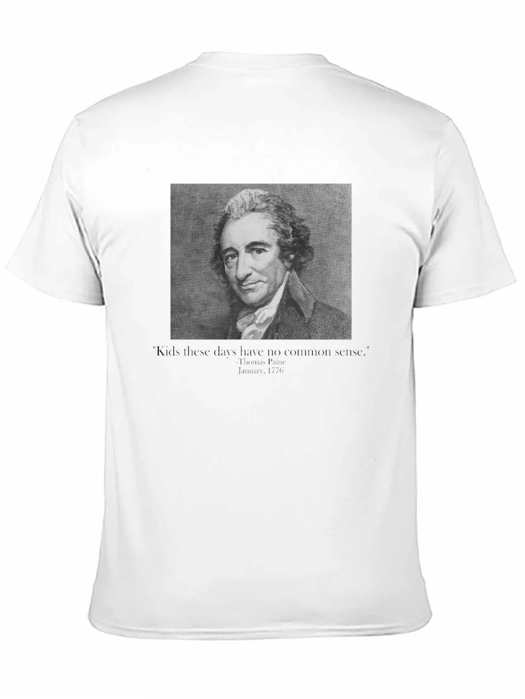 Thomas Paine Quote Graphic Tee product image 10