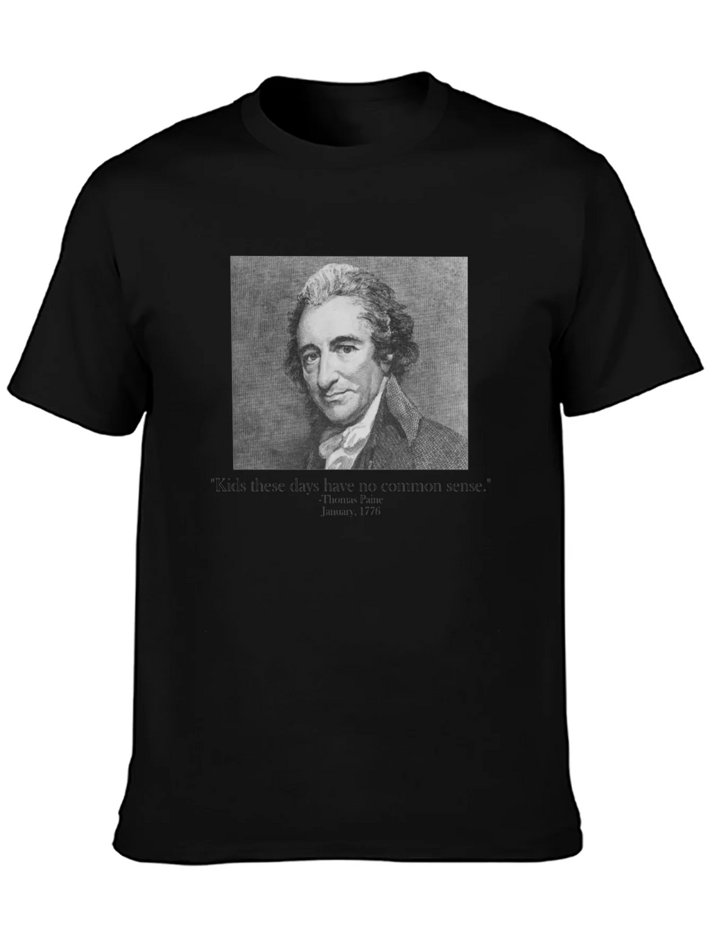 Thomas Paine Quote Graphic Tee product image 3
