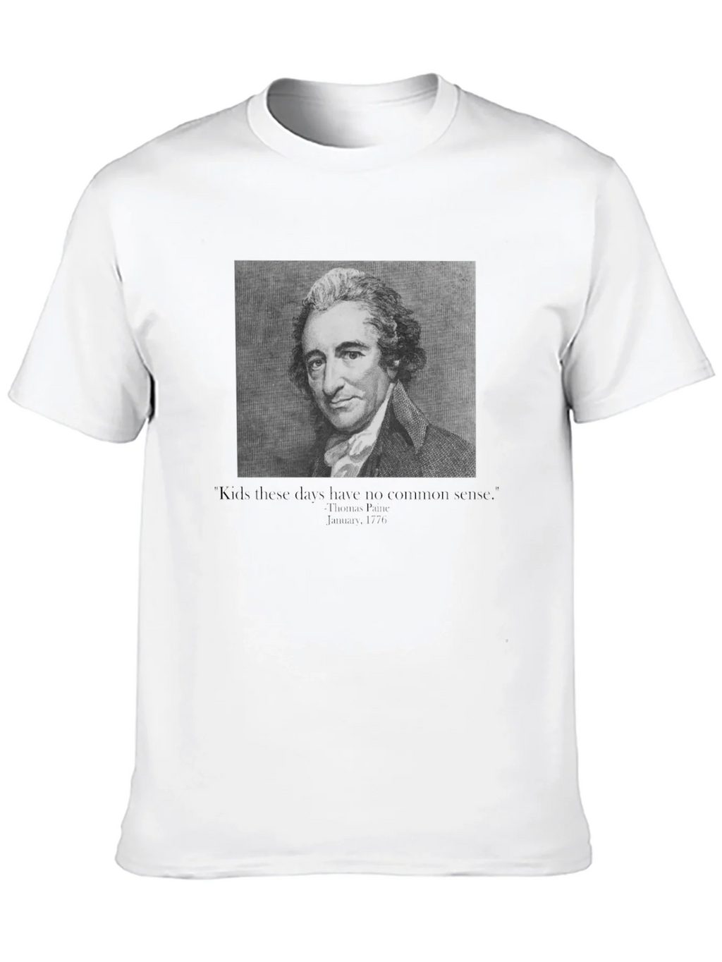 Thomas Paine Quote Graphic Tee product image 9