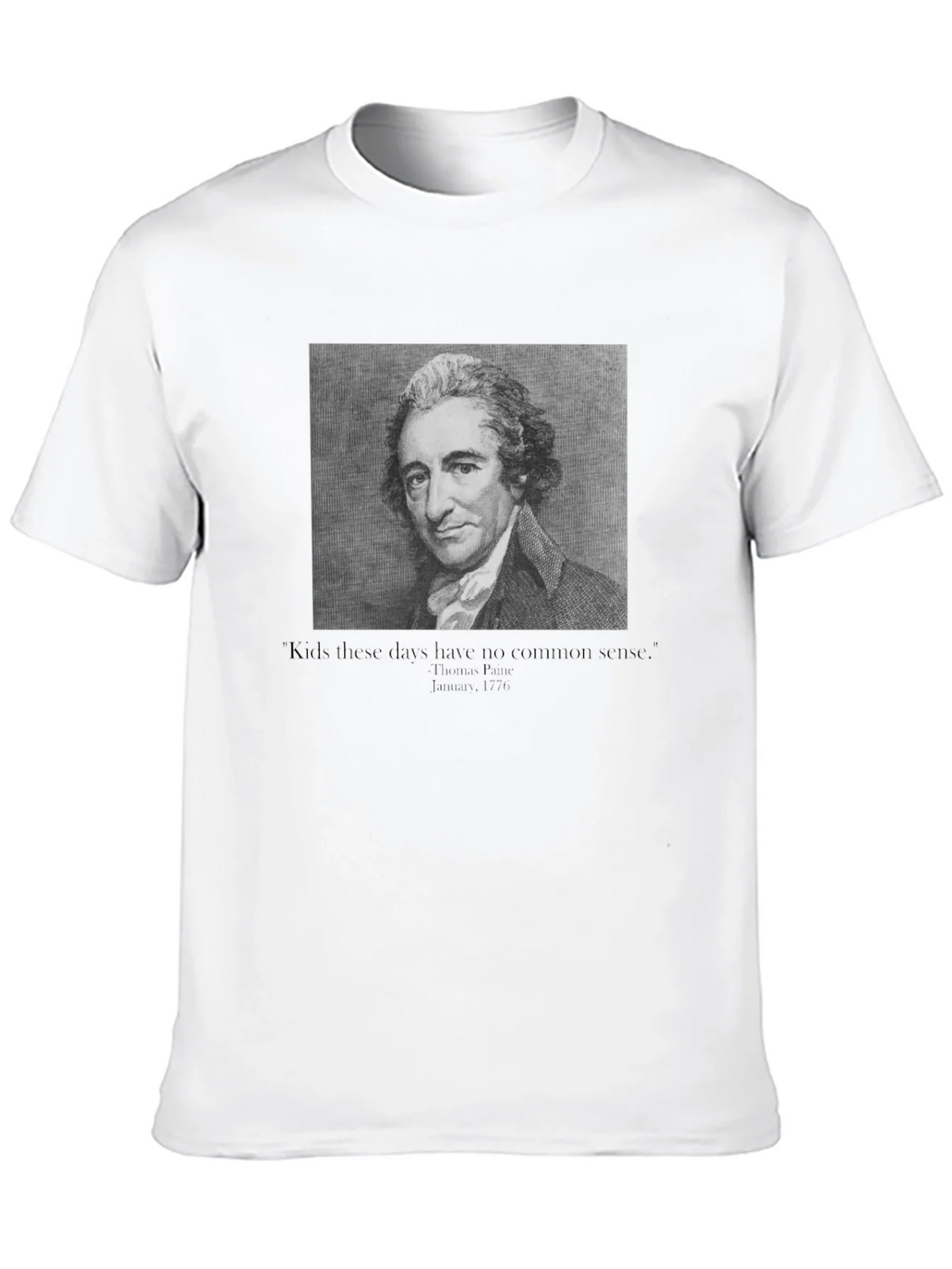 Thomas Paine Quote Graphic Tee product image 9