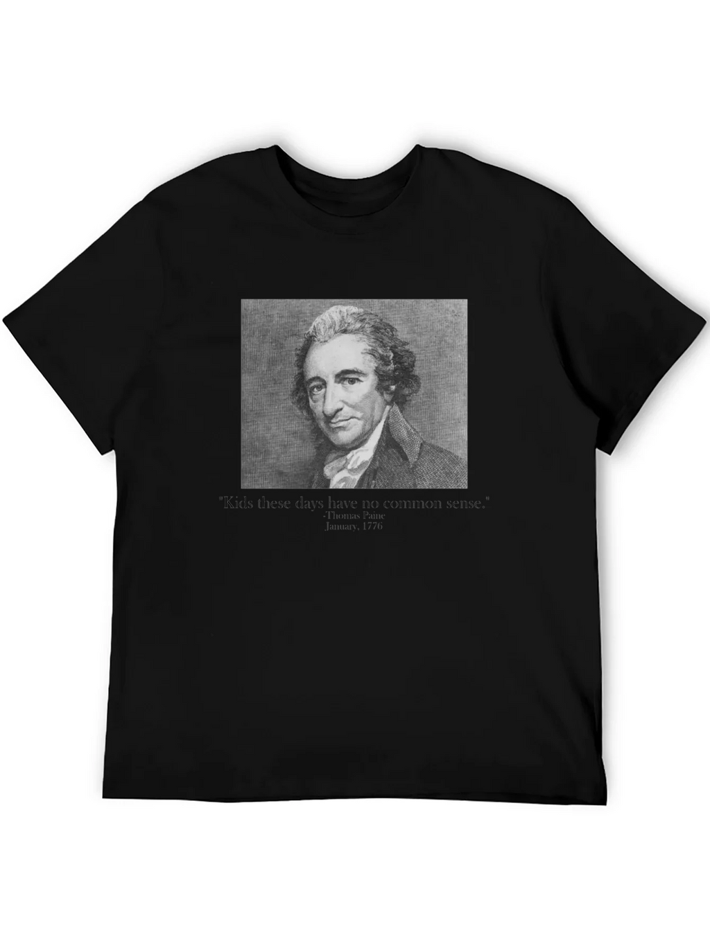 Thomas Paine Quote Graphic Tee product image 5