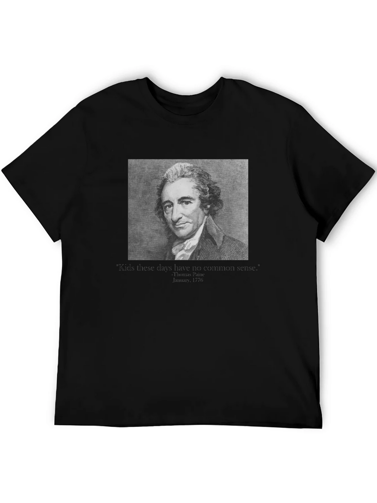Thomas Paine Quote Graphic Tee product image 5