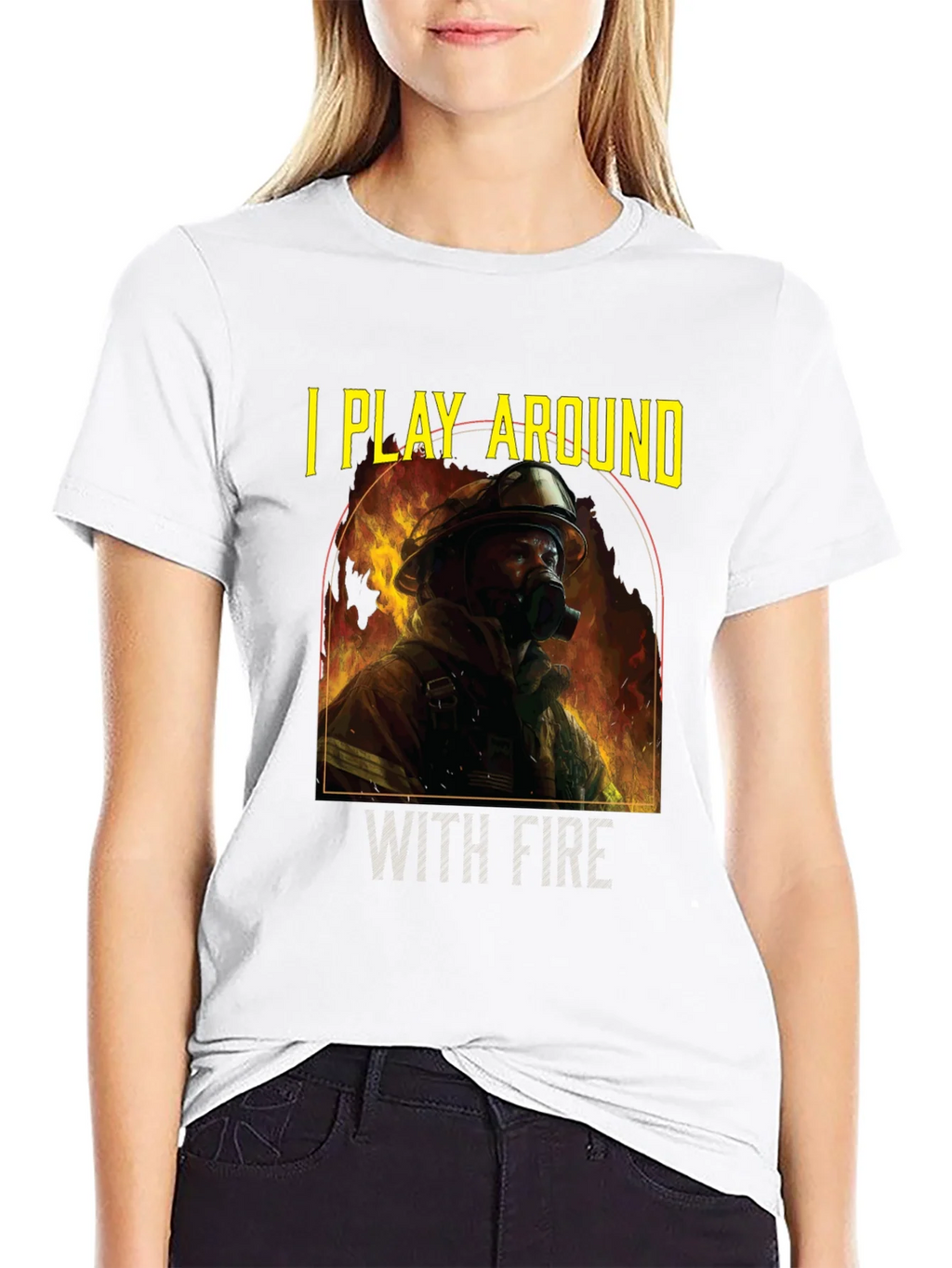 I Play Around With Fire T-Shirt product image 8