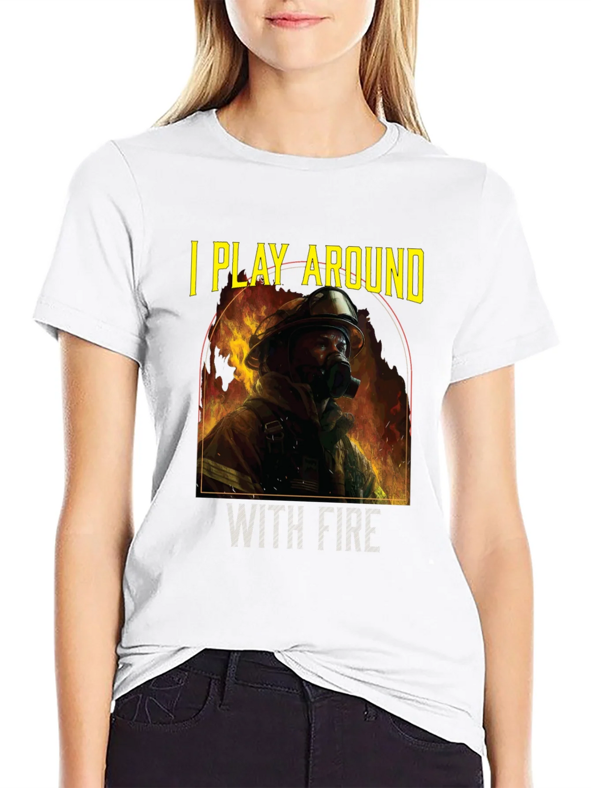 I Play Around With Fire T-Shirt product image 8