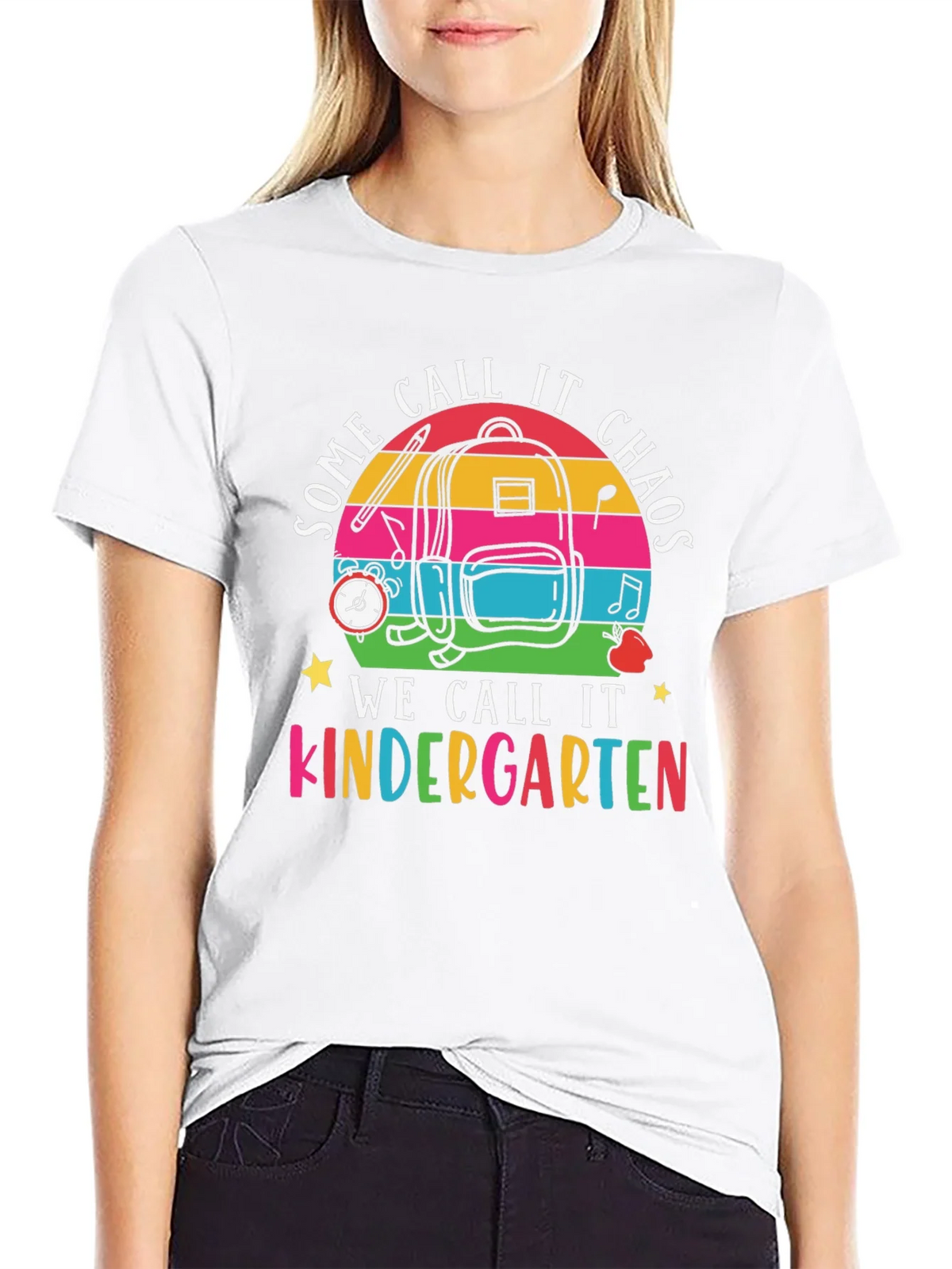 Some Call It Chaos Kindergarten T-Shirt product image 5