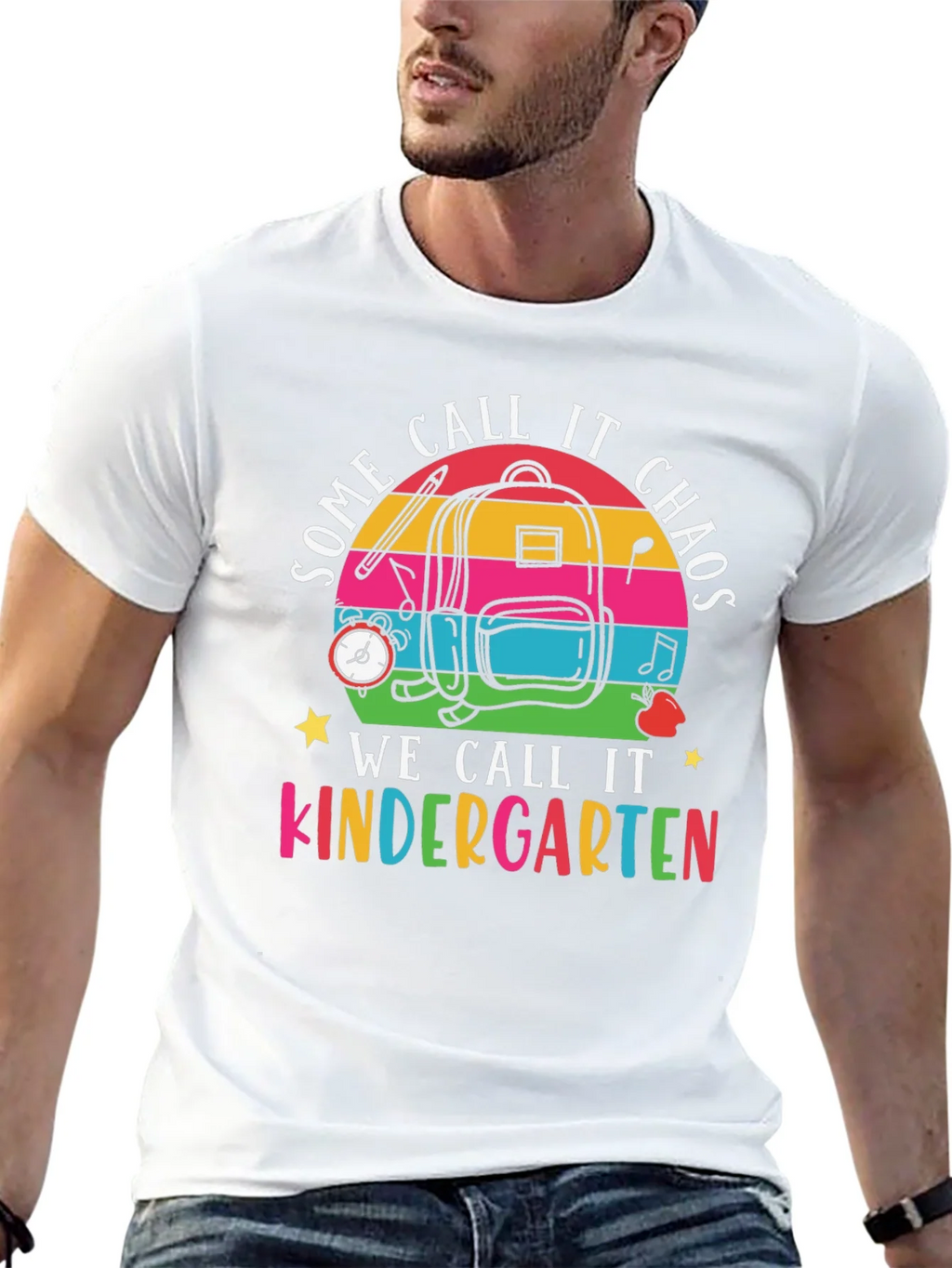 Some Call It Chaos Kindergarten T-Shirt product image 7