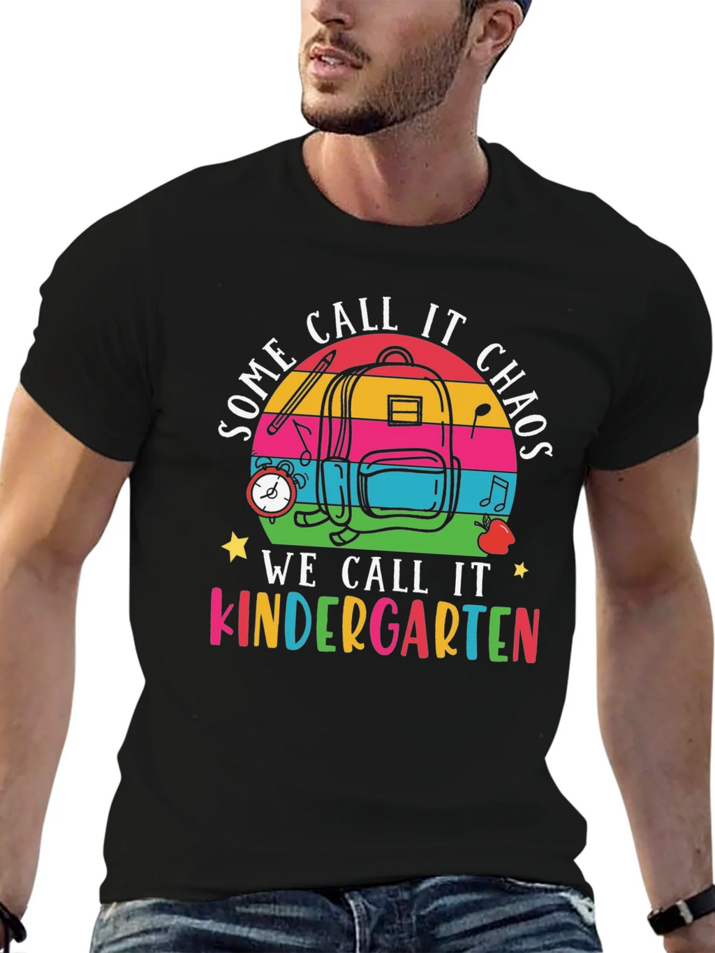 Some Call It Chaos Kindergarten T-Shirt product image 3