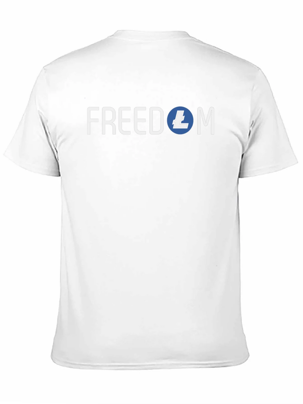Freedom Litecoin Black T-Shirt Crypto Tee product image 10