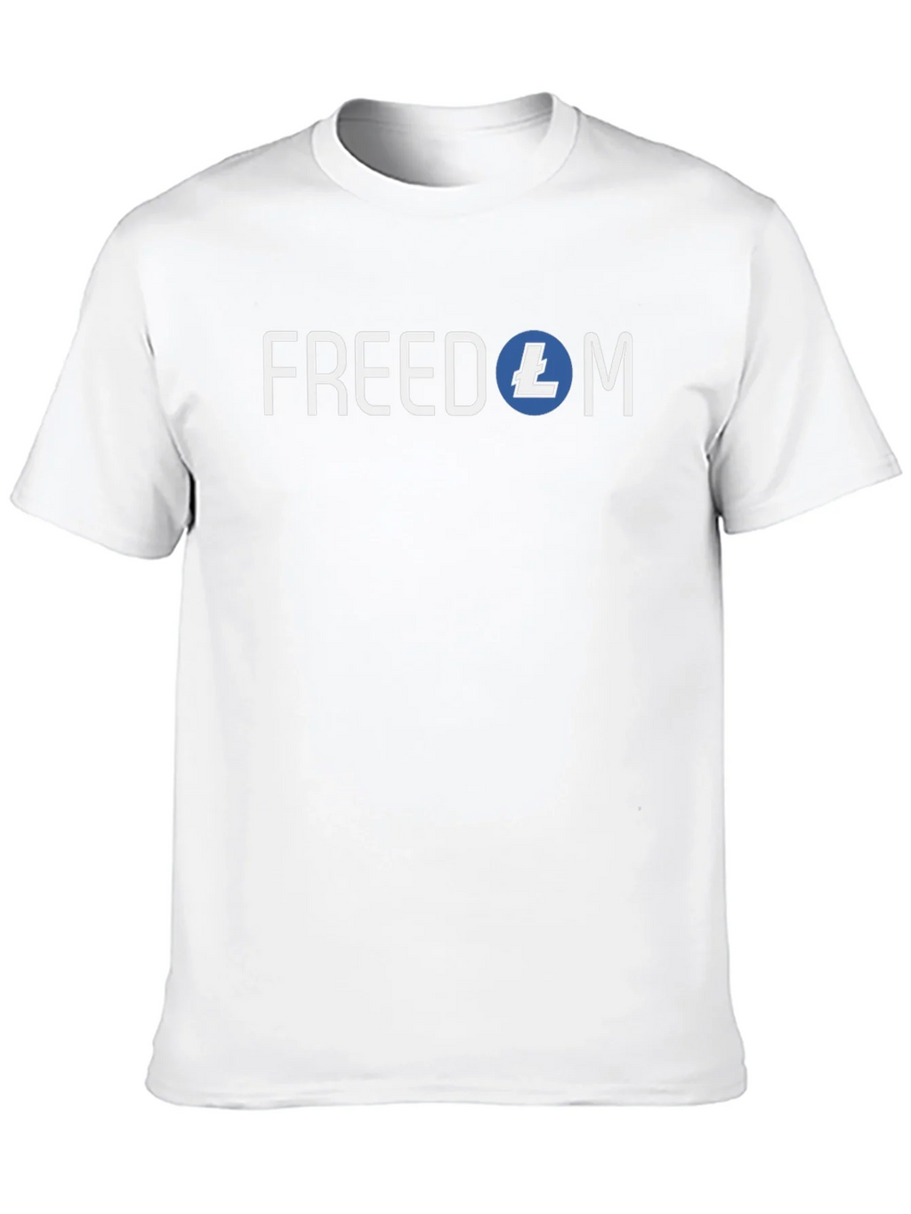 Freedom Litecoin Black T-Shirt Crypto Tee product image 9