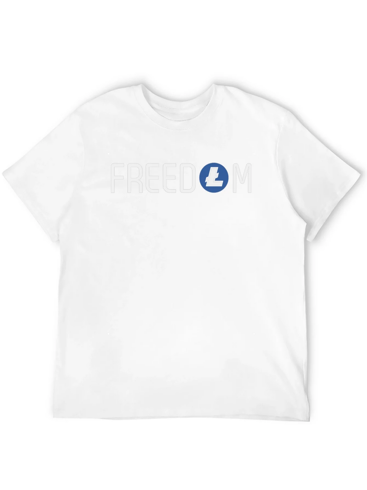 Freedom Litecoin Black T-Shirt Crypto Tee product image 11