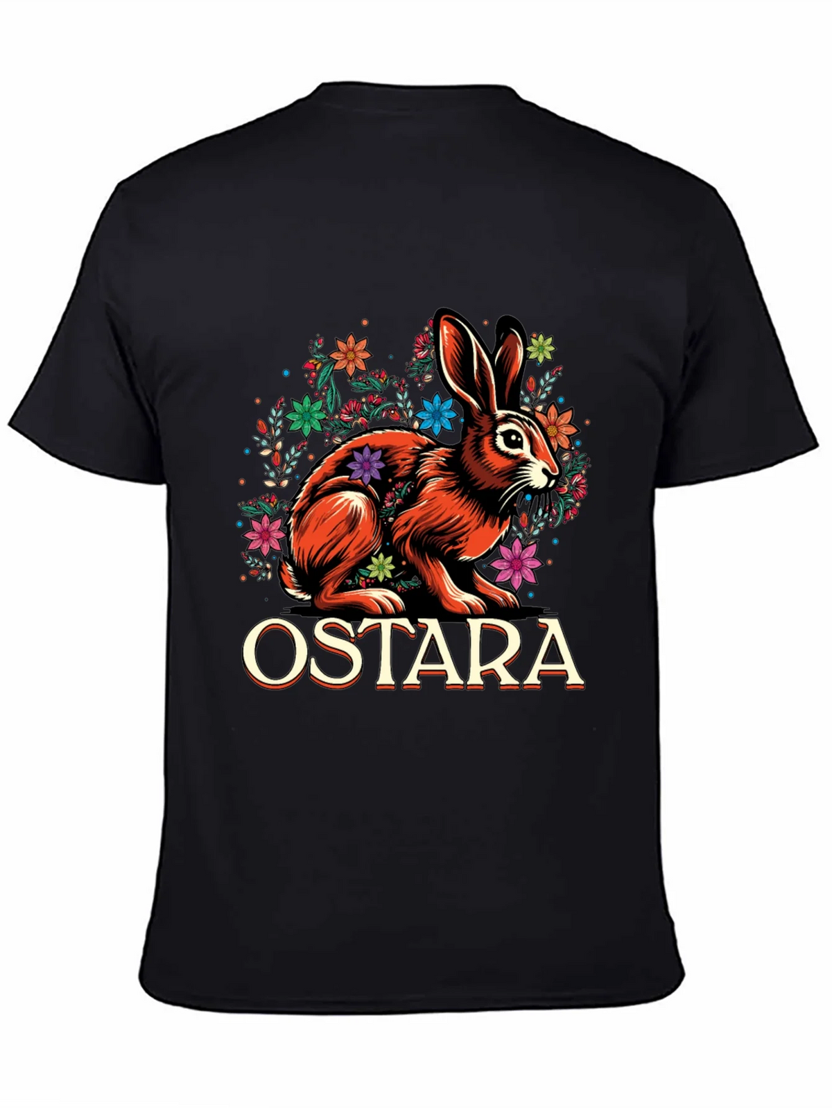 Ostara Hare T-Shirt - Spring Equinox Pagan Apparel product image 4