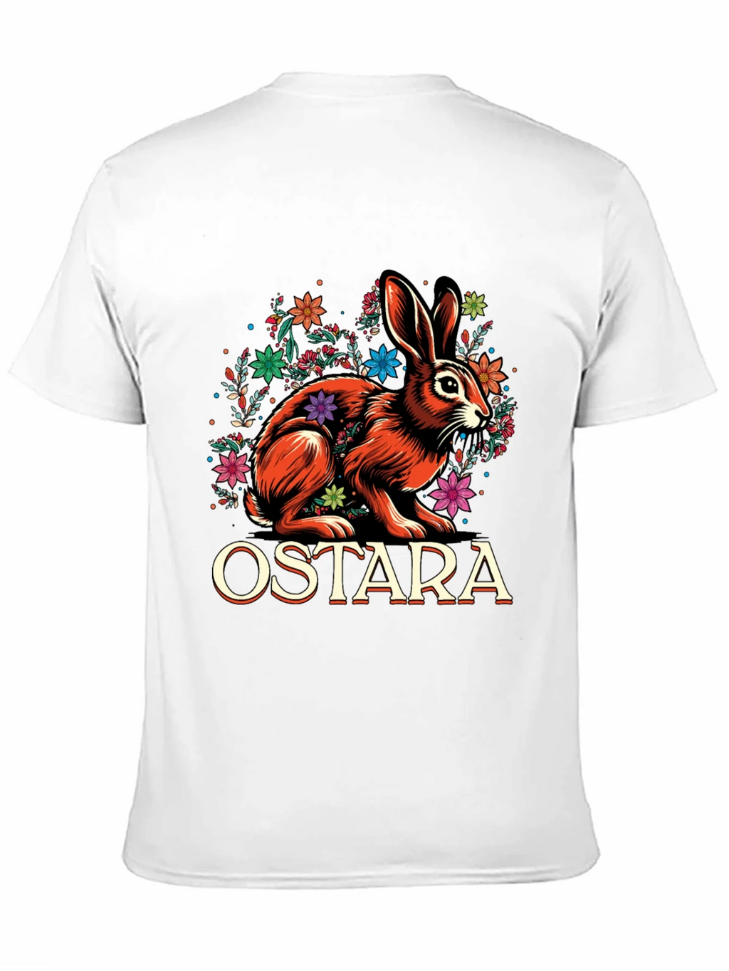 Ostara Hare T-Shirt - Spring Equinox Pagan Apparel product image 10