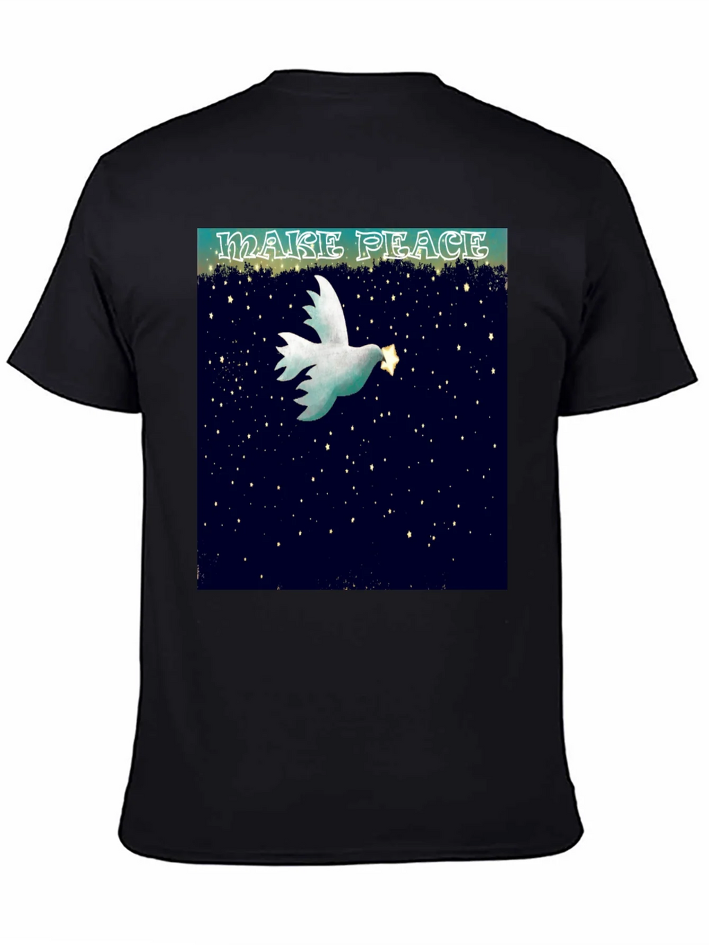 Make Peace Dove Graphic T-Shirt product image 4
