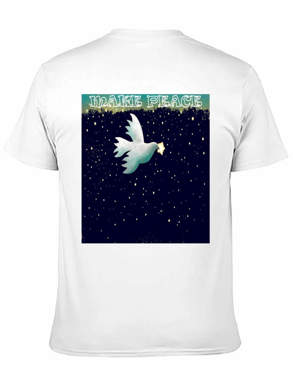 Make Peace Dove Graphic T-Shirt product image 10