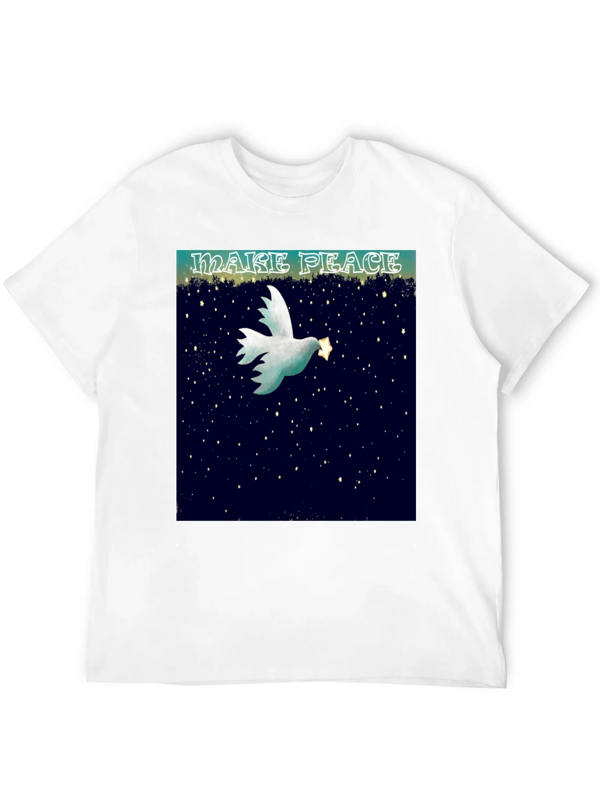 Make Peace Dove Graphic T-Shirt product image 11