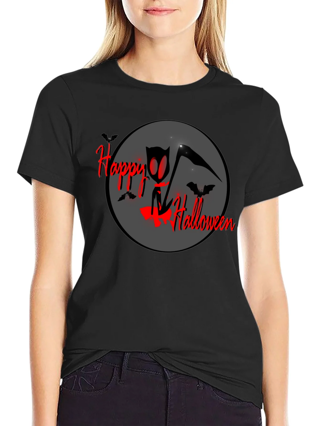 Happy Halloween Graphic Tee product image 2
