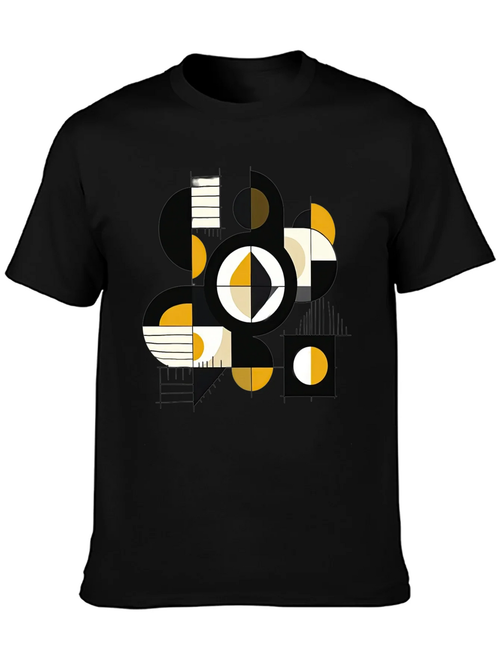 Abstract Geometric Art Tee product image 3