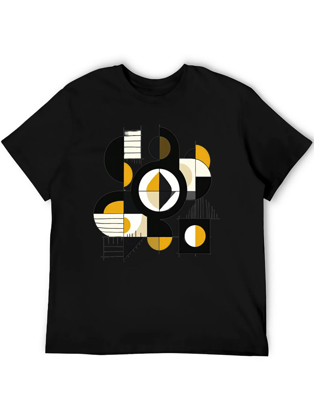 Abstract Geometric Art Tee product image 5