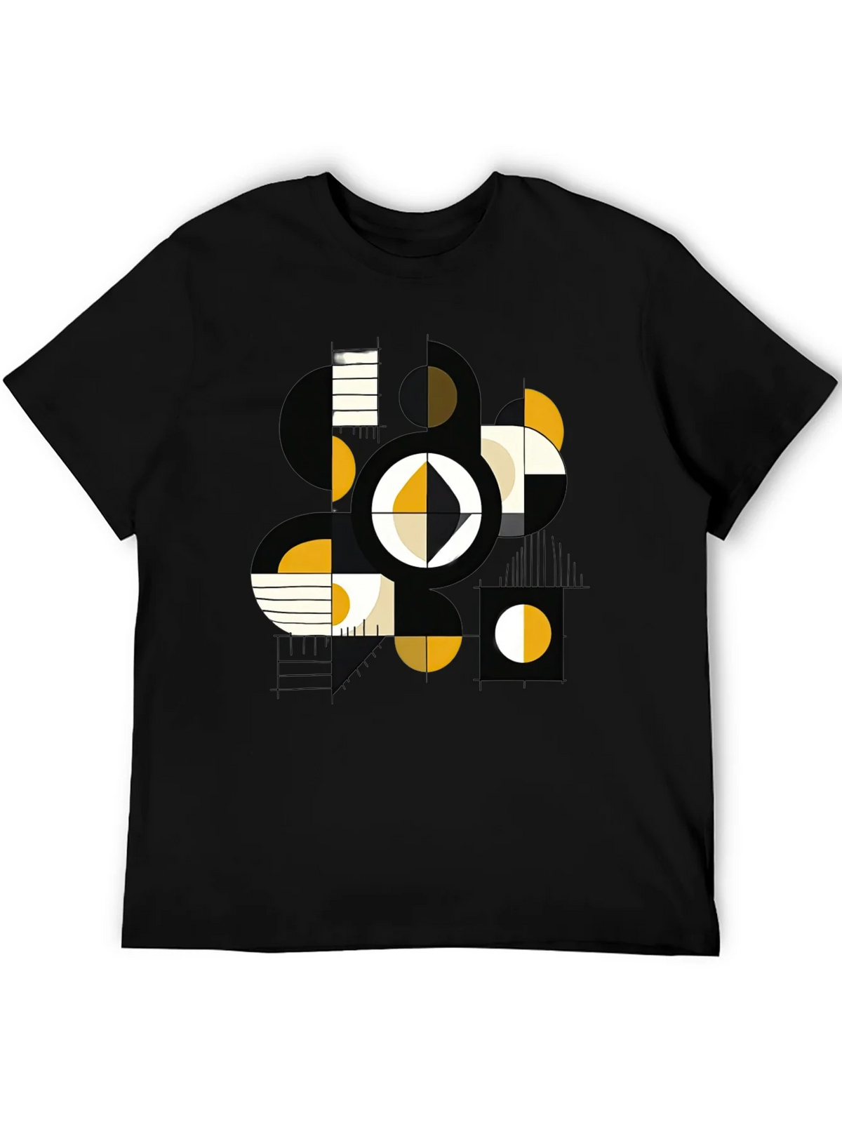 Abstract Geometric Art Tee product image 5