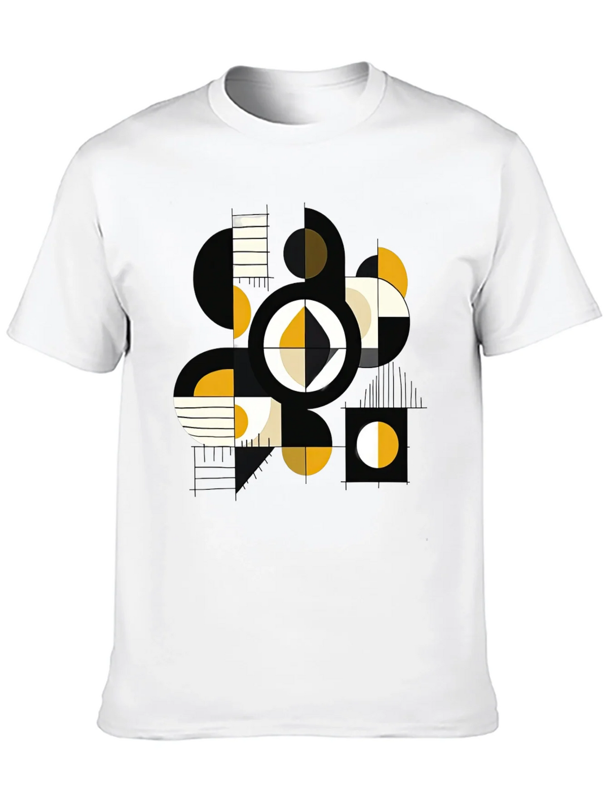 Abstract Geometric Art Tee product image 9