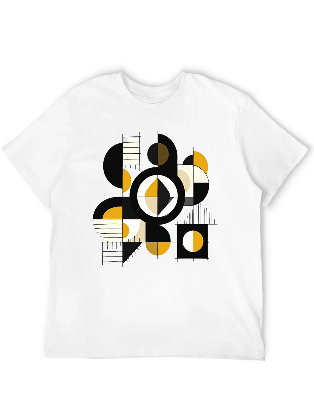 Abstract Geometric Art Tee product image 11