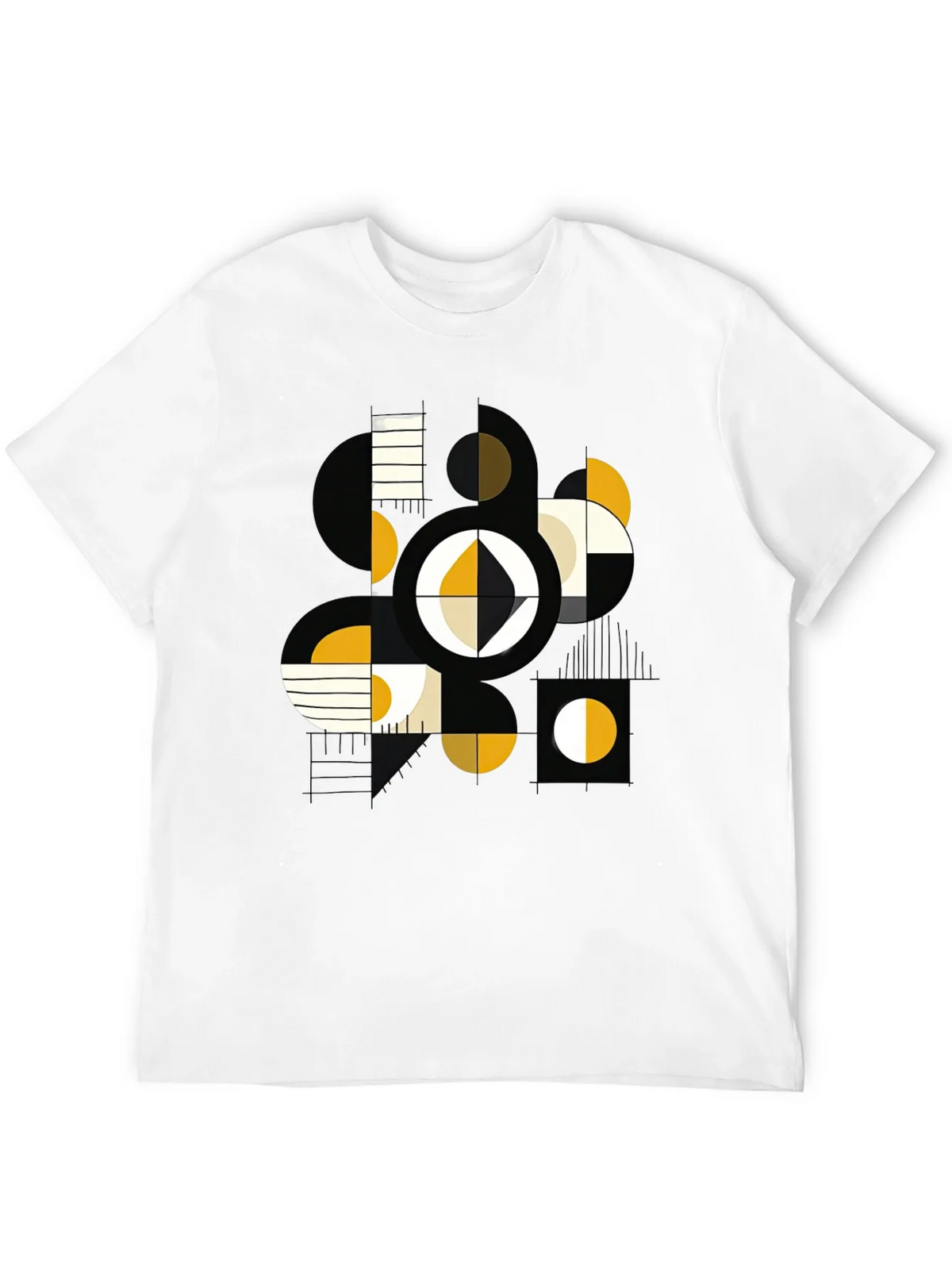 Abstract Geometric Art Tee product image 11