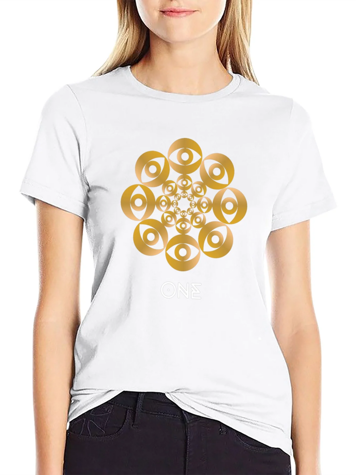 Eye Mandala Graphic T-Shirt - Soft Cotton Tee product image 7