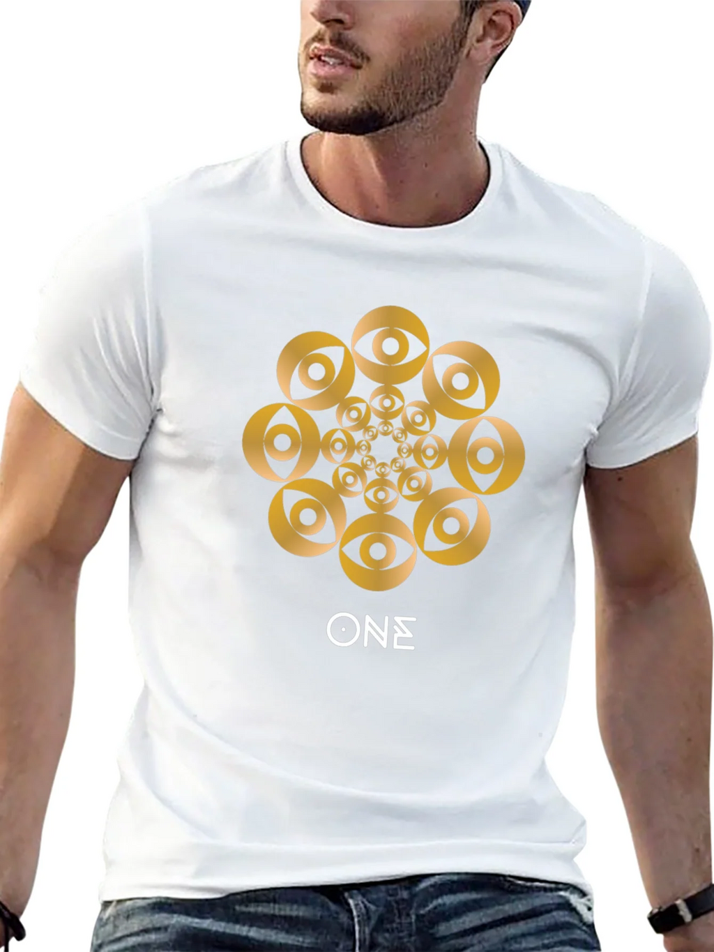 Eye Mandala Graphic T-Shirt - Soft Cotton Tee product image 10