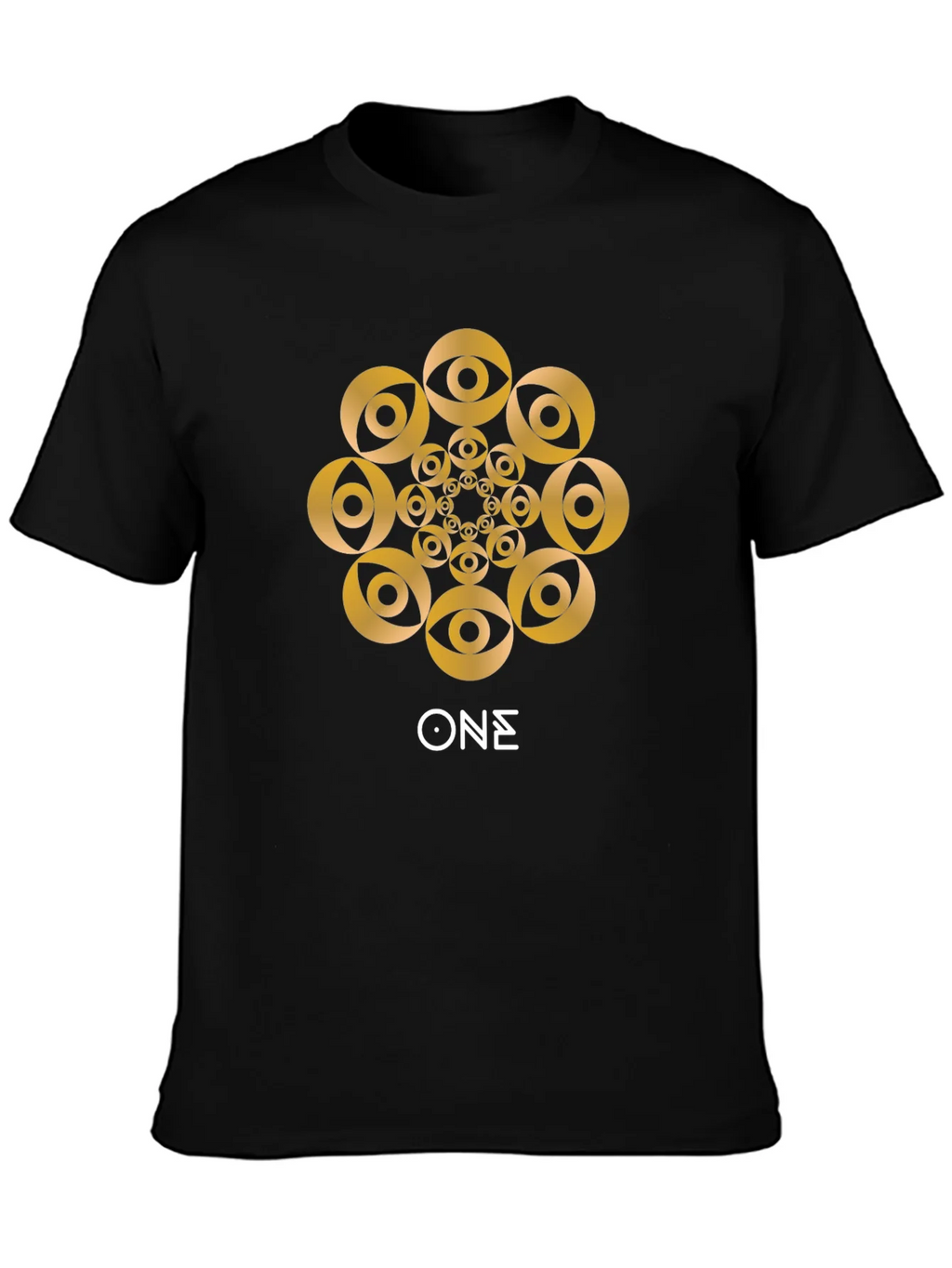 Eye Mandala Graphic T-Shirt - Soft Cotton Tee product image 2