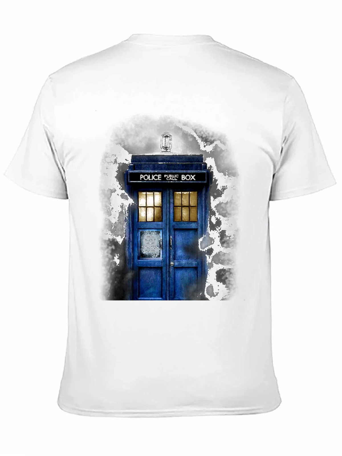 Doctor Who TARDIS Graphic Tee - Unisex Black T-Shirt product image 10