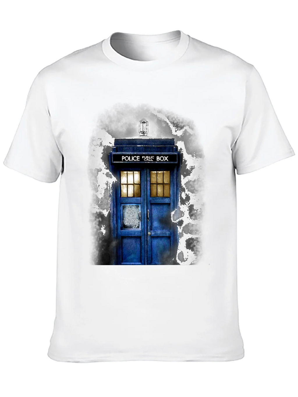 Doctor Who TARDIS Graphic Tee - Unisex Black T-Shirt product image 9
