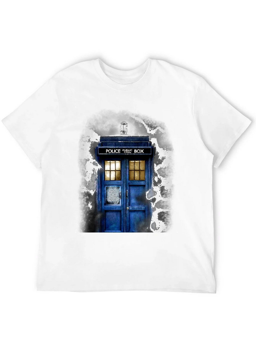 Doctor Who TARDIS Graphic Tee - Unisex Black T-Shirt product image 11