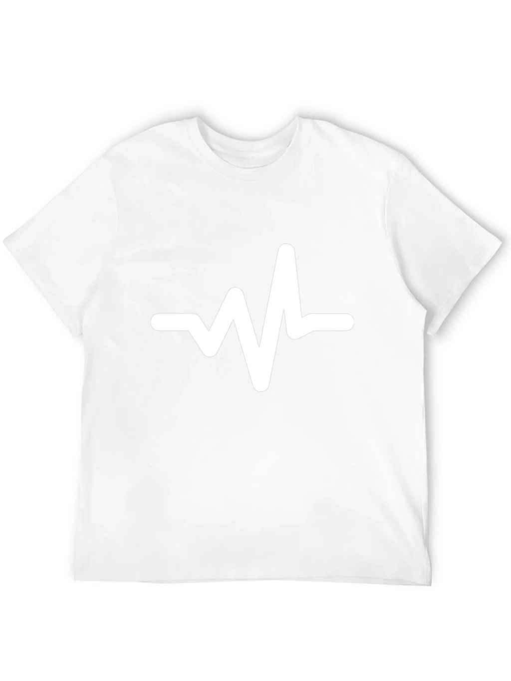 Heartbeat Graphic Tee - Trendy Black Cotton T-Shirt product image 8