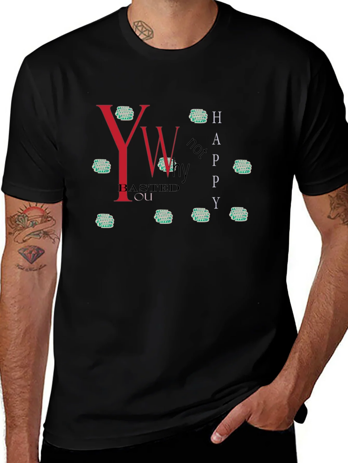 Humorous You Basted Graphic Tee product image 1